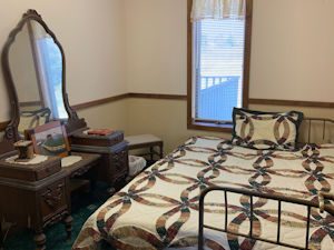 Wichita Kansas Bed and Breakfast farm stay experience - The Childhood Chamber at Underhill Farms